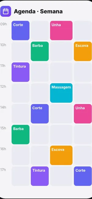 Agennda — tela no celular
